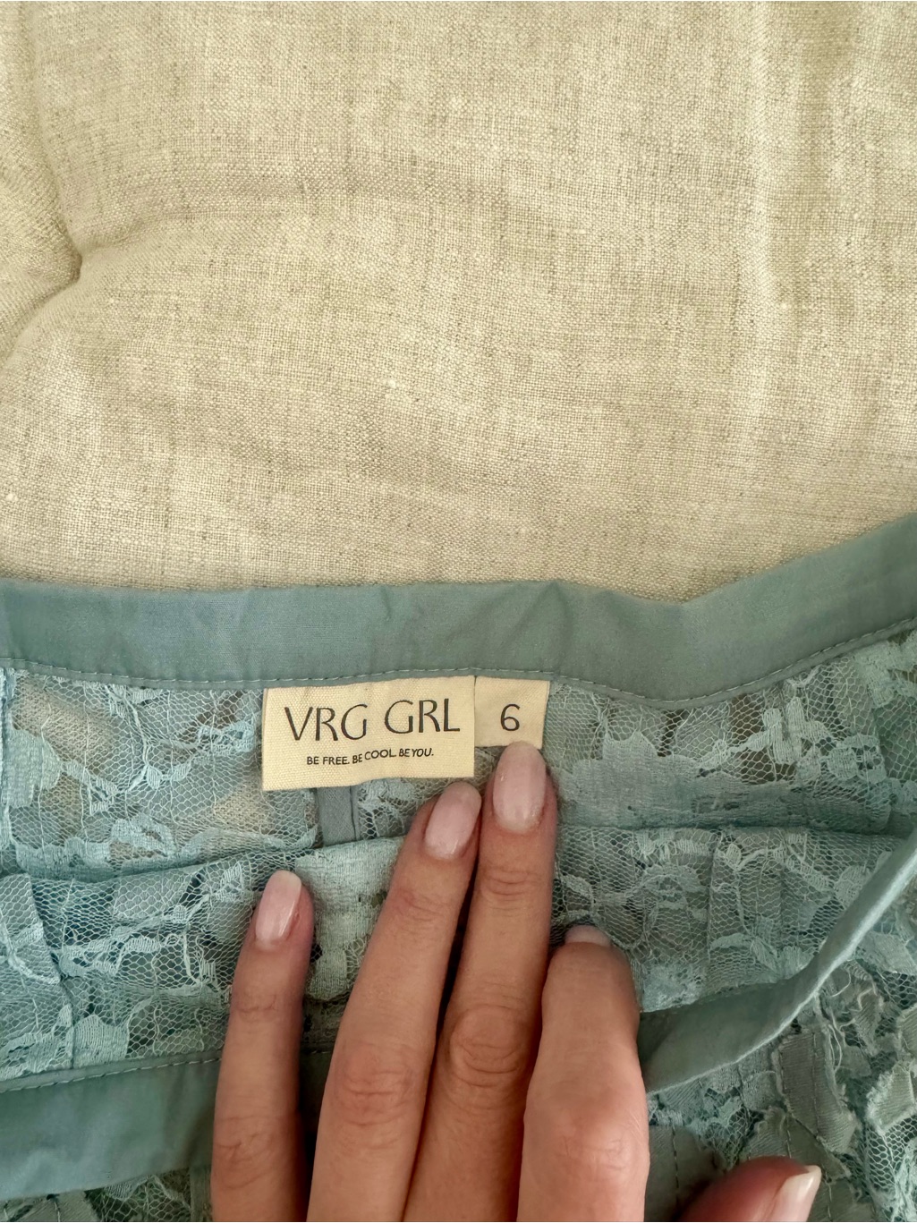 Vrg Grl Devyn Midi Skirt Cloud — image 8 of 8